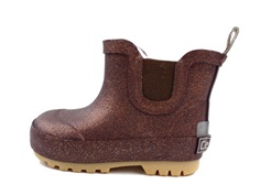 CeLaVi winter rubber boots short fudge glitter